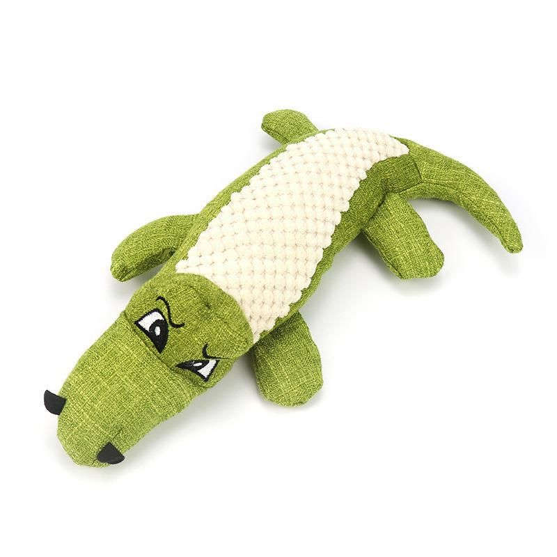Hot Sales Cute Animal Family Doll Squeaky Soft Plush Pet Dog Toy