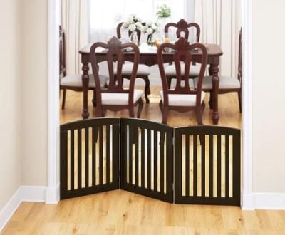 Cheap Price Direct Selling 3&4 Panels Retractable Dog Playpen Pet Fence Gate with Feet