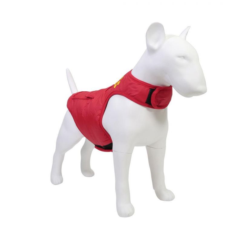 Reversible Dog Jacket Pet Coat for Hiking Water Resistant