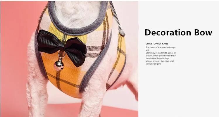 OEM Design Print Pet Accessories Breathable Pet Harness for Small Dog