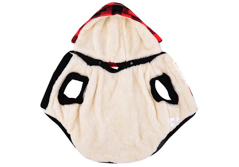 Detachable Hat Pet Coat for Little Medium Large Dog