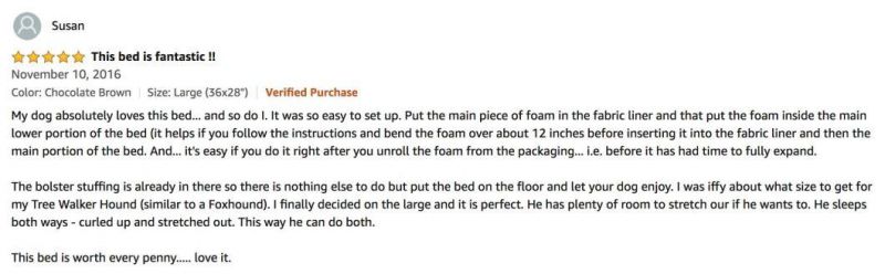Dogs and Cats Bed with Deluxe Memory Foam Removable and Washable Cover
