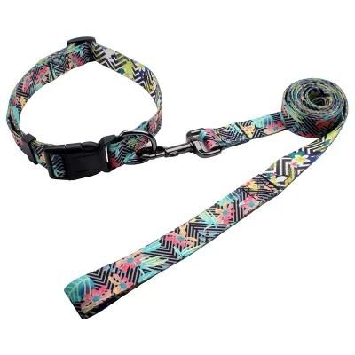 Promotional Fashion Flat Polyester Climbing Custom Printed Pet Dog Leash