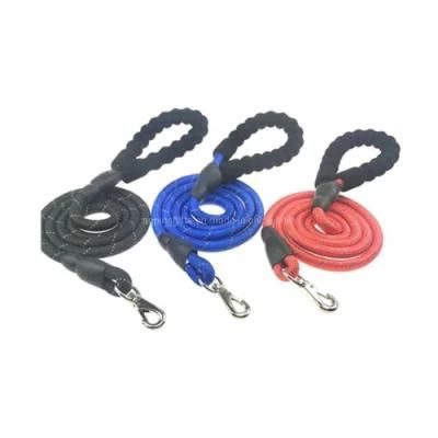 Emak Customize Logo Military Outdoor Woven Adjustable Paracord Pet Leash