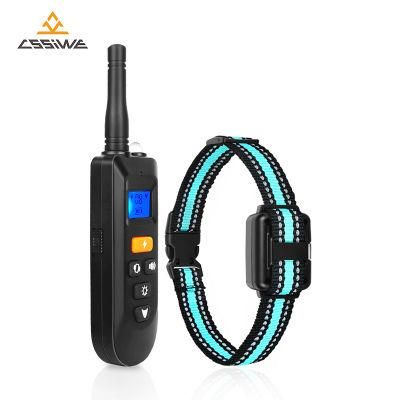 Factory Wholesale Amazon Hot Pet Training Equipment Battery Operation Harmless Shock Anti-Bark Collar No Barking Dog Collar Dog Trainer: