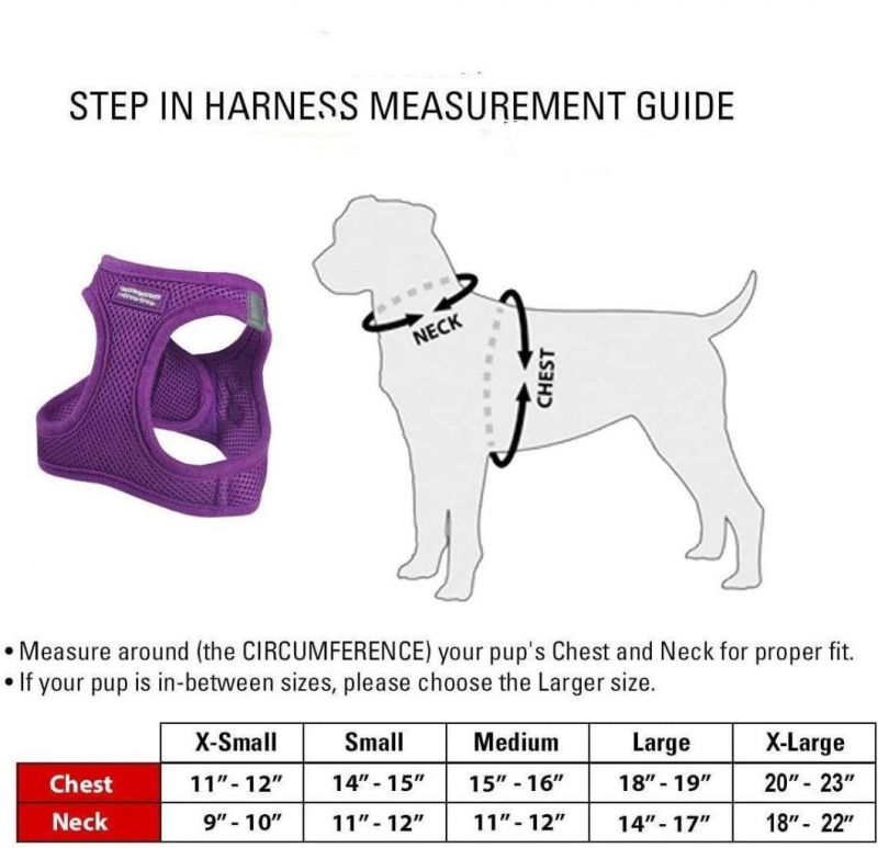 Pet Supply No Pull, Step in Adjustable Dog Harness with Padded Vest