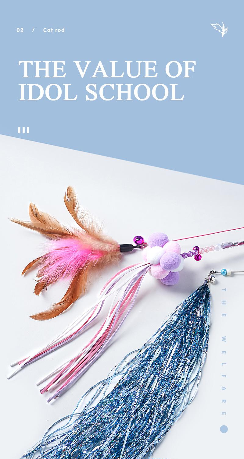 Yee Hot Selling Pet Toy Funny Cat Stick for Cat