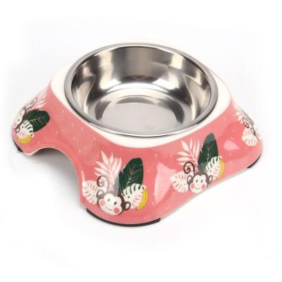 Colorful Stainless Steel Pet Food Bowl with The Latest design