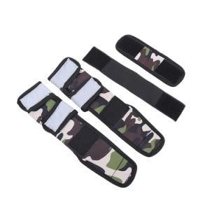 Camo Safe Pet Kneepads with Neoprene Reflective Strips