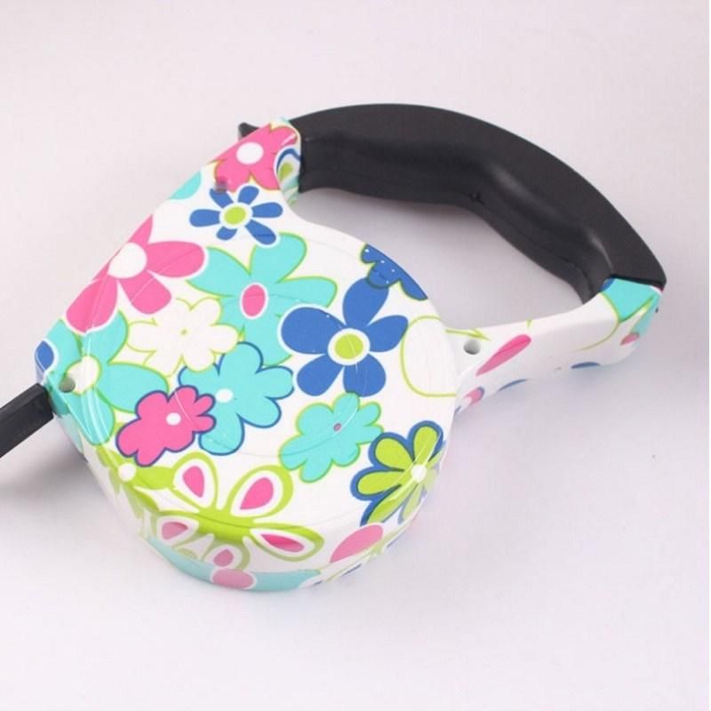 Retractable Dog Leash Nylon Automatic Retractable 5m Small Pet Supplies