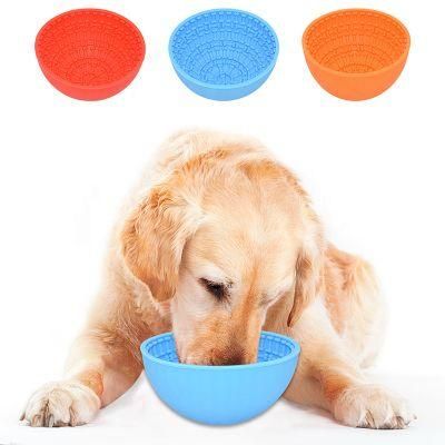 Animals Care BPA Free Food Grade Pet Puppy Slow Down Eating Feeder Dish Bowls