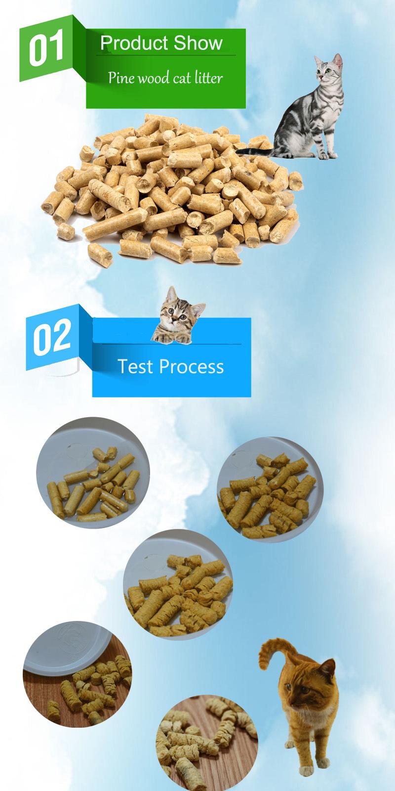 Good Quality Pet Product: Pine Wood Cat Litter/Sand