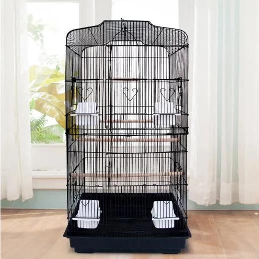 in Stock Black Extra Large Pet Accessories Bird Cages for Sale Cages