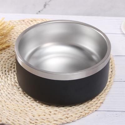 Pet Stainless Steel Bowl Double Layers of 304 Stainless Steel