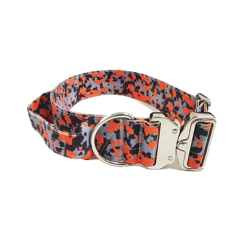 Custom Print Military K9 Tactical Dog Collars