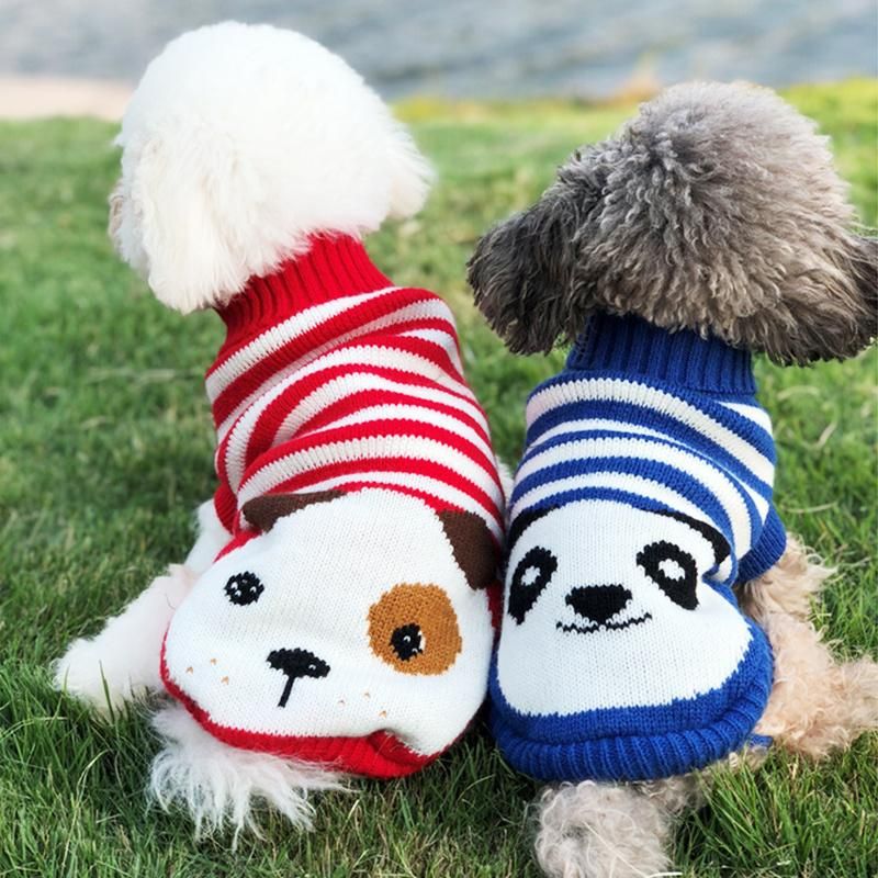New Winter Small Medium Dogs Cats Clothes Warm Pet Sweater