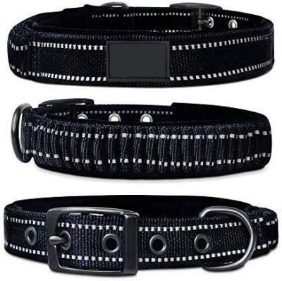 Tough Comfort &amp; Safety Dog Collar with Stretch Bungee Handle