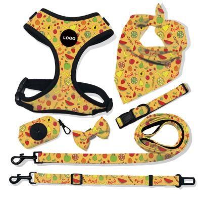 Fashionable High Quality Pet Supplies Custom Print Dog Harness