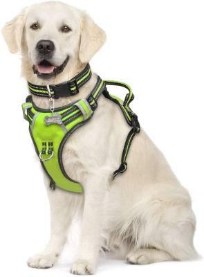 Reflective Dog Hrness with Back and Front Leash Clips