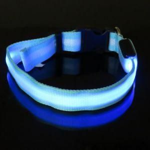 Silicone Colorful LED Dog Collar Wholesaler
