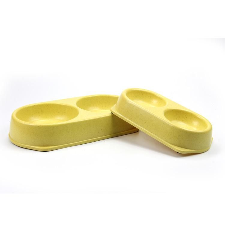 Professional Made Colorful Attractive Bamboo Pet Feeder Bowl
