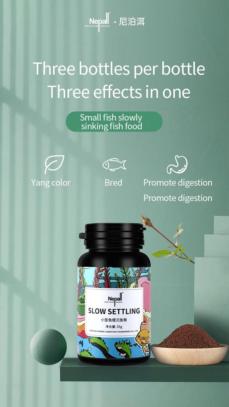 Yee Slow Sink Three Effects in One Fish Food Nature Materials Aquarium Supplies