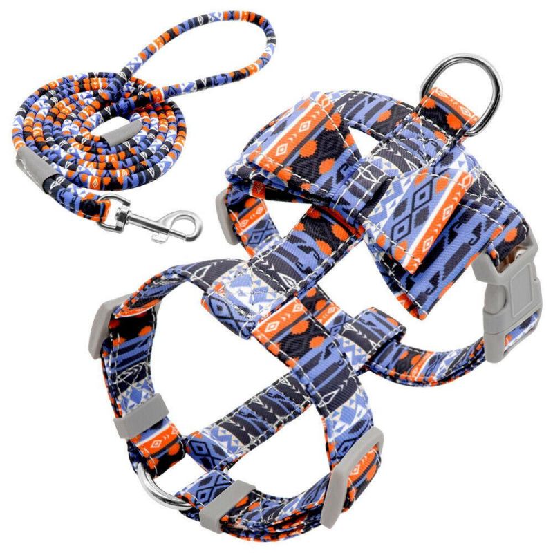 Hot Sale Customized Pet Accessories Outdoor Running Adjustable Dog Harness