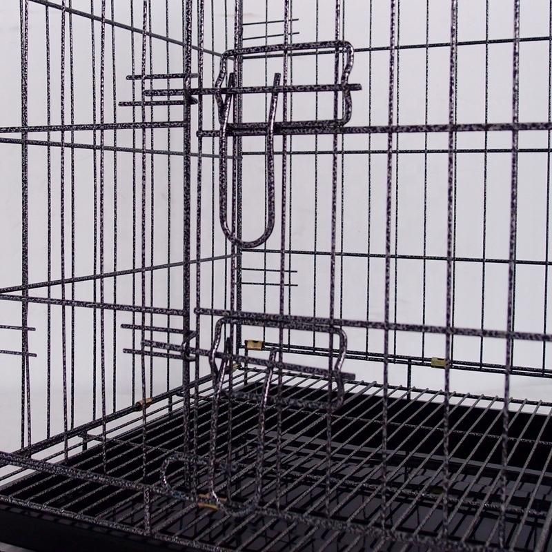 Wholesale Cheap Large Size Iron Metal Dog Show Cage with Tray and Lock for Sale