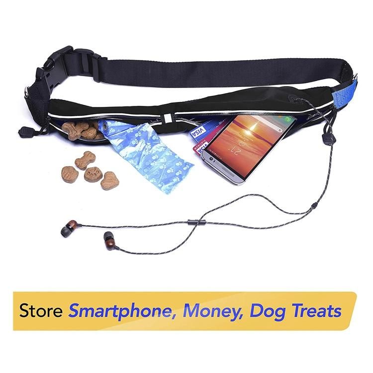 Retractable Hands Free Nylon Reflective Dog Leash