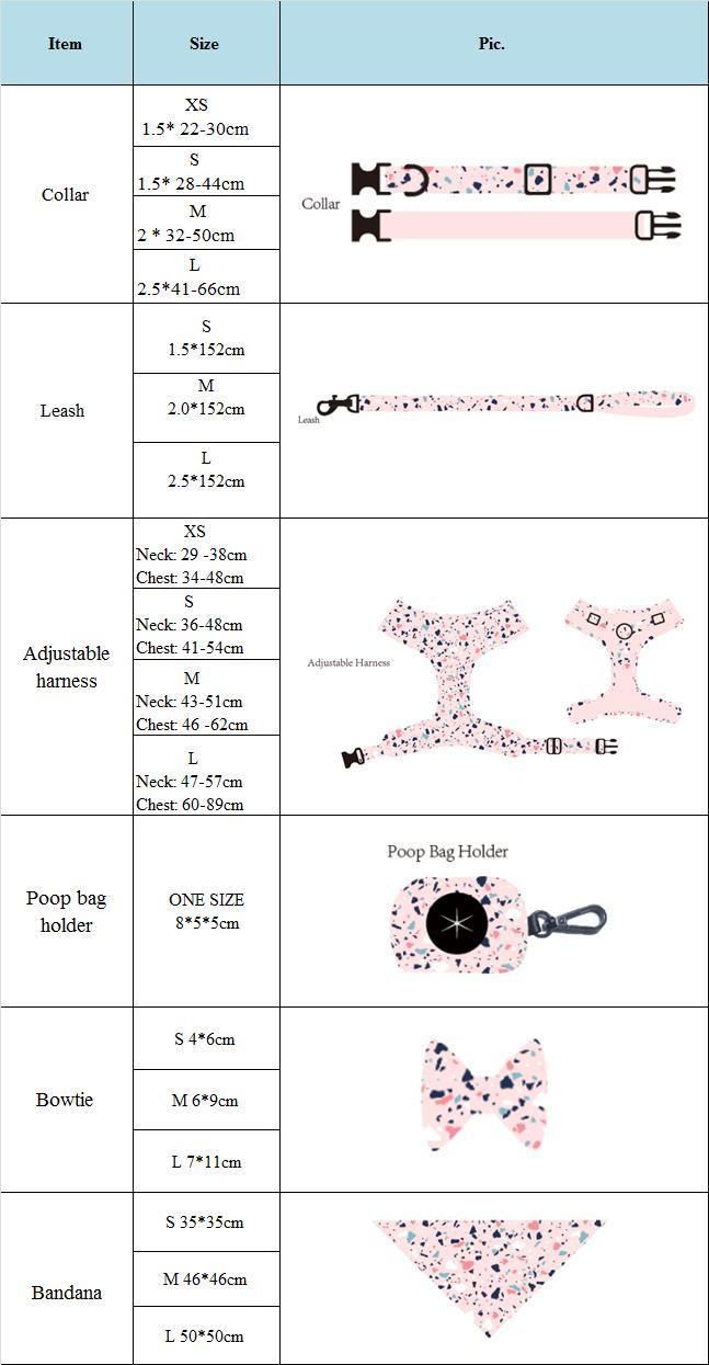 Polyester Dog Harness Custom Dog Harness with Metal Buckle Wholesale Personalized Dog Harness