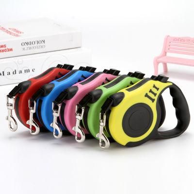 Wholesale More Design Adjustable Slip Luxury Nylon Rope Custom Print Logo Pet Retractable Dog Leash for Dog