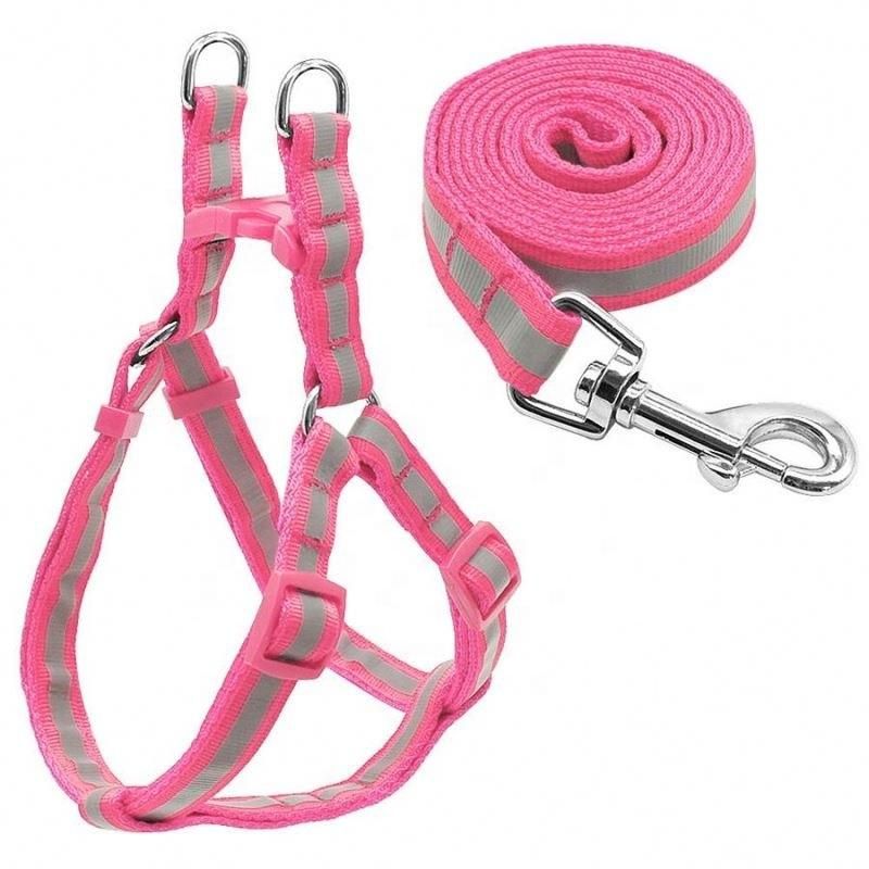 OEM Multiple Designs Reflective Walking Dog Harness with Leash/Pet Toy /Dog Harness/Pet Accessories
