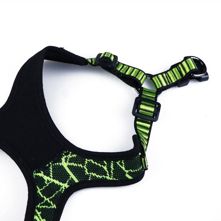 Neoprene Pet Harness Vest, Anti-Lost Personalized Reflective Custom Soft Safety Dog Harness/