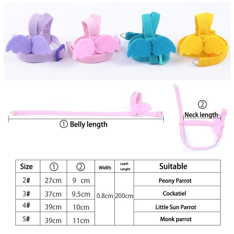 Parrot Flying Rope PU + Elastic Cotton