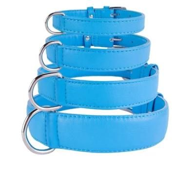 Wholesale PU Leather Dog Collar for Medium Large Pet Dogs