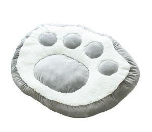 China Wholesale Removable Pink Dog Paw Square Pad Pet Bed