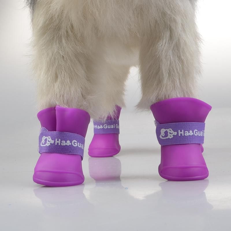 Dog Shoes Waterproof Rain Pet Shoes for Dog Puppy Rubber Boots Puppy Shoes Pet Products