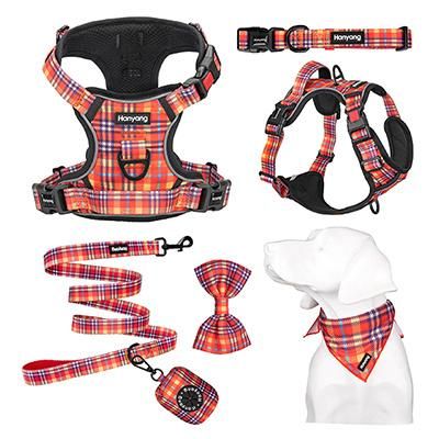 No Choke Adjustable Durable Reflective Oxford Padded Pet Dog Harness