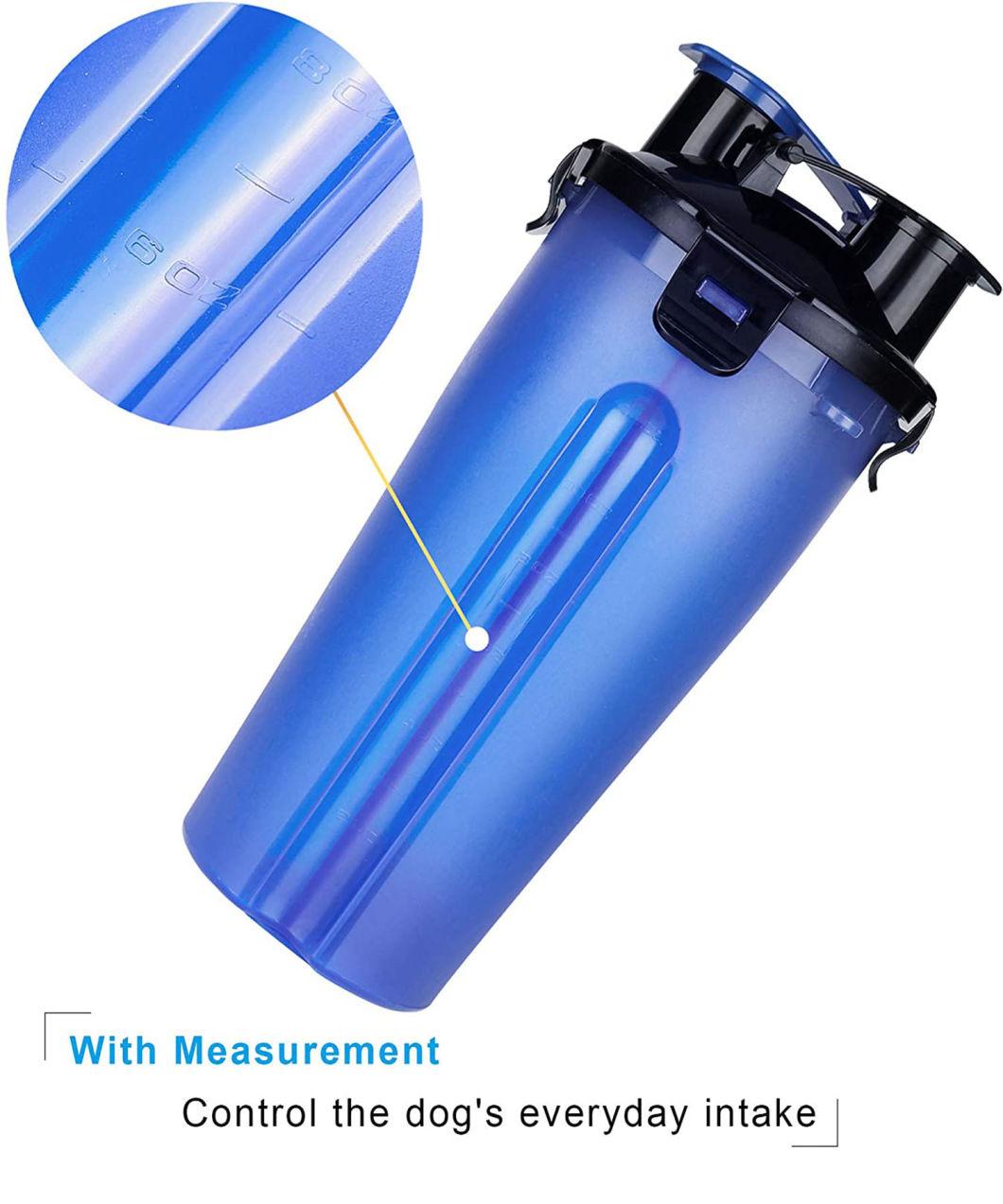 Dog Travel Water Bottle Bowl Collapsible Dog Bowls for Walking Hiking Travelling