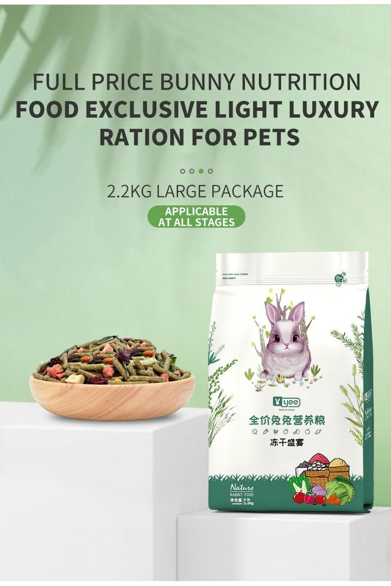 Yee Rabbit Feed Natural Health Food Timothy Grass Mixed Nutrition Rabbit Food