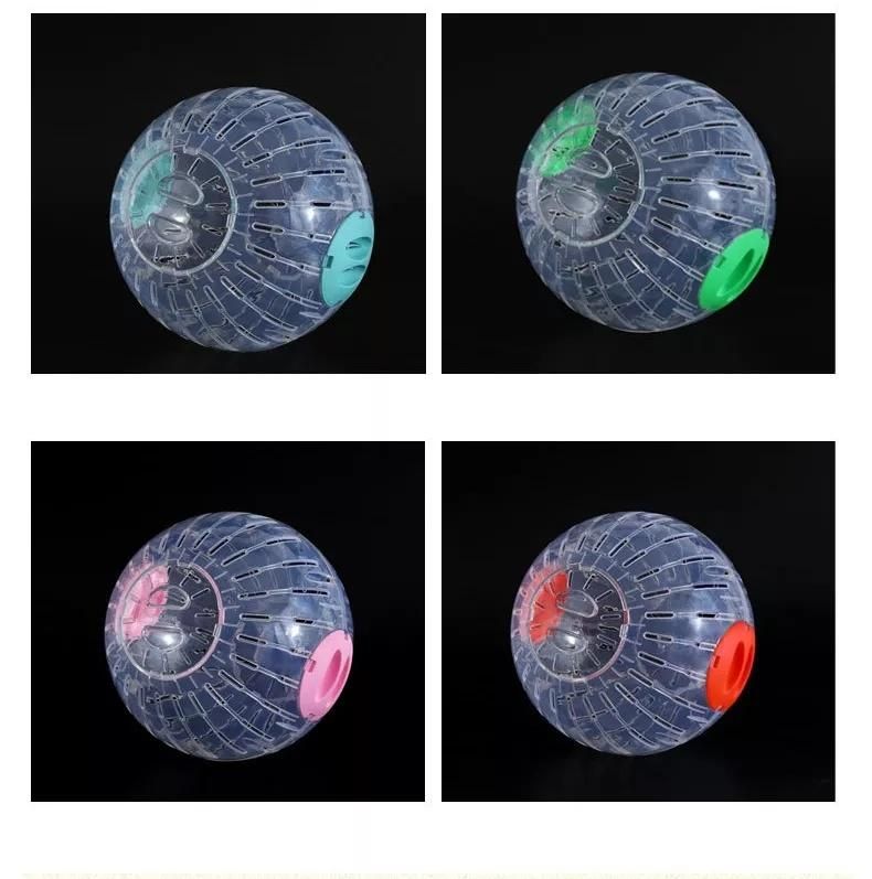Plastic Soft Pet Running Ball Toy Transparent Hamster Toys 2 Size for Available