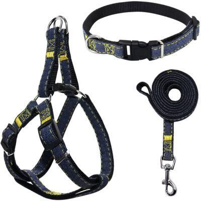 Bark Dog Harness Dog Leash and Dog Collar Matching Set