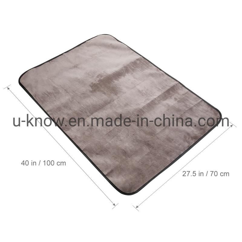 Waterproof Pet Blanket 70X100cmcustom Soft Plush Throw Luxury Fluffy Pet Waterproof Pet Blanket Mat