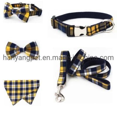 Custom Pet Dog Bandanas Dog Bowtie Dog Collar Dog Leash
