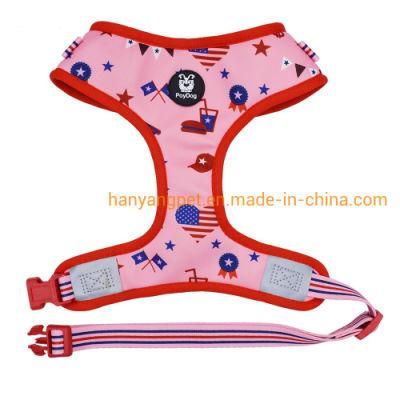 Neck Adjustable Dog Harness, Customized Easy Walking Dog Harness