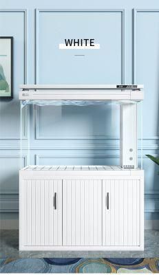 Yee Hot Selling Glass Large Aquarium Water Tank with Cabinet