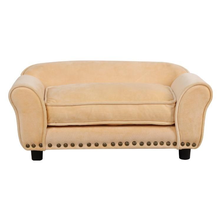 Hot Selling 2021 China Export Luxury Pet Sofa with Removable Cushion