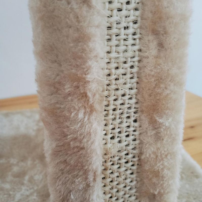 Global Cute Sisal Post Cat Scratcher with Sleeping House
