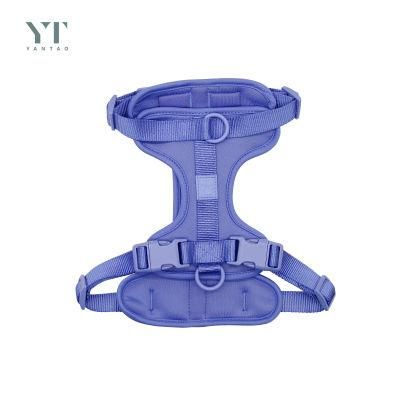 New Lightweight Custom Logo Pet Dog Safety Harness Adjustable Soft Padded Air Layer Dog Harness