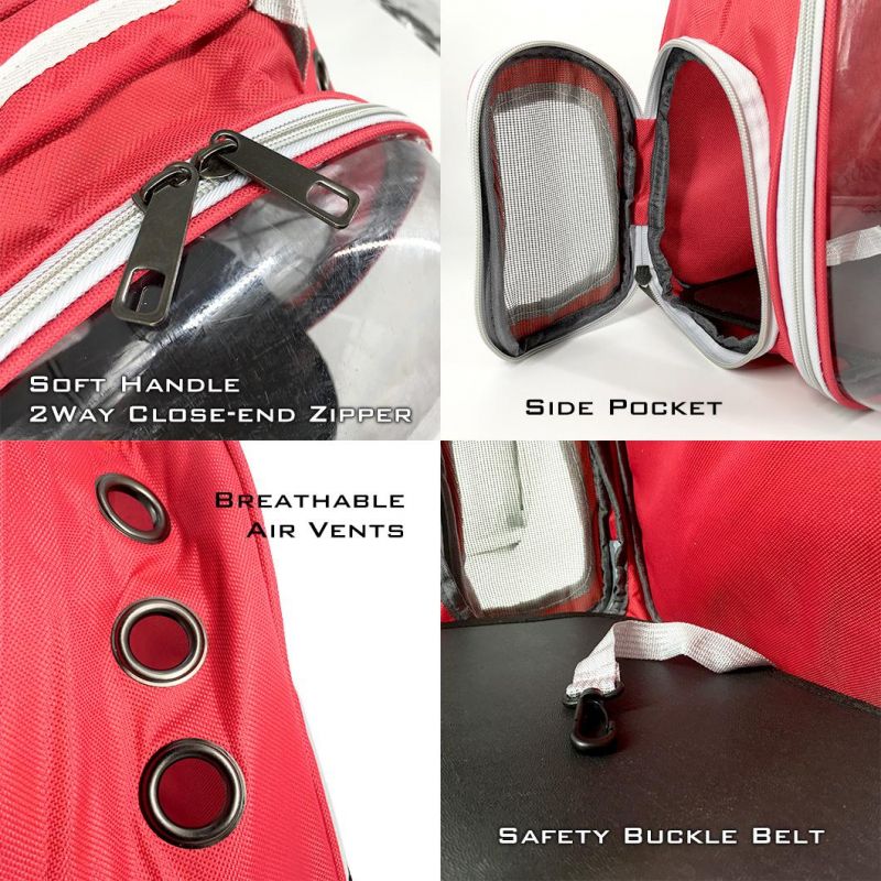 Approved Capsule Waterproof Breathable Carrier Wholesale Cat Dog Pet Backpack